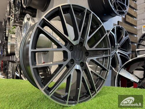 Ratlankis R21x9.5  5X130  ET  46  71.5  FB0010J  Grey Polished (MG)  For PORCH  (K7)  (FORGED (Rear+Front))