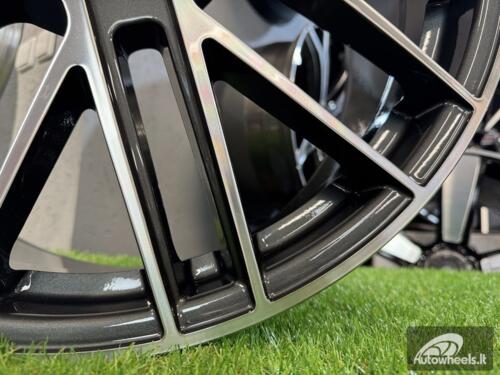 Ratlankis R21x9.5  5X130  ET  46  71.5  FB0010J  Grey Polished (MG)  For PORCH  (K7)  (FORGED (Rear+Front))