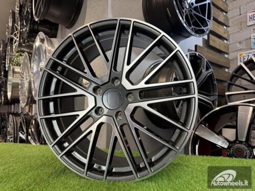 Ratlankis R21x11  5X130  ET  58  71.5  FB0010J  Grey Polished (MG)  For PORCH  (K7)  (FORGED (Rear+Front))