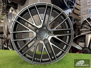 Ratlankis R21x11  5X130  ET  58  71.5  FB0010J  Grey Polished (MG)  For PORCH  (K7)  (FORGED (Rear+Front))