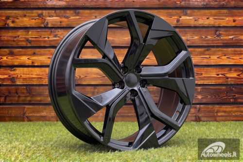 Ratlankis R22x10  5X112  ET  20  66.5  FB0544  Black (BL)  For AUD  (K7)  (FORGED Q8)