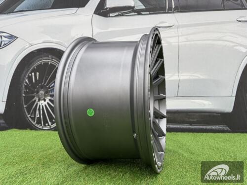 Ratlankis R17x9  6X139.7  ET  0  106.1  FBX026  Gun Metal Half Matt (GMHM)  For 4X4  (Z6)  (HYBRID FORGED)