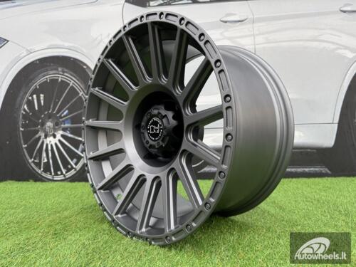 Ratlankis R17x9  6X139.7  ET  0  106.1  FBX026  Gun Metal Half Matt (GMHM)  For 4X4  (Z6)  (HYBRID FORGED)