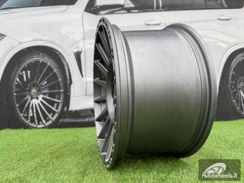 Ratlankis R17x9  6X139.7  ET  0  106.1  FBX026  Gun Metal Half Matt (GMHM)  For 4X4  (Z6)  (HYBRID FORGED)