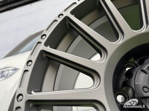 Ratlankis R17x9  6X139.7  ET  0  106.1  FBX026  Gun Metal Half Matt (GMHM)  For 4X4  (Z6)  (HYBRID FORGED)