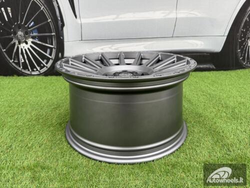 Ratlankis R17x9  6X139.7  ET  0  106.1  FBX026  Gun Metal Half Matt (GMHM)  For 4X4  (Z6)  (HYBRID FORGED)