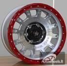 Ratlankis R17x8.5  6X139.7  ET  12  106.1  FBX034  Black Half Matt (BLHM)  For 4X4  (Z6)  (HYBRID FORGED)