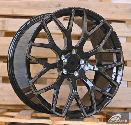 Ratlankis R22x10  5X130  ET  35  84.1  FMB21  (FB0252)  Black (BL)  For MER  (K7)  (FORGED Brabus G Class)