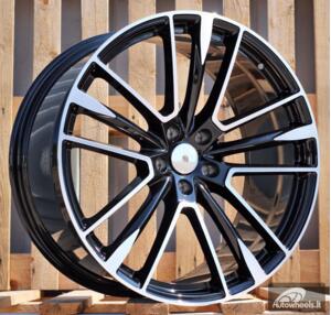 Ratlankis R21x10  5X114.3  ET  42  67.1  H1005  (FB0469J)  Black Polished (MB)  For MASER  (K7)  (FORGED Maserati (Rear+Front))