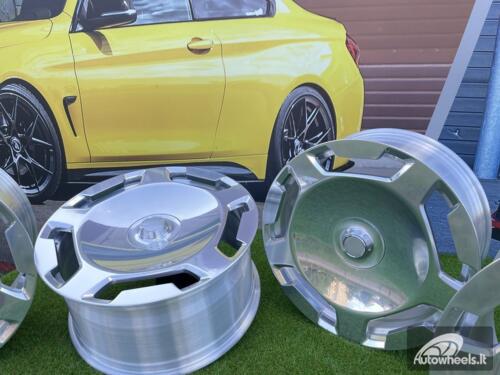 Ratlankis R22x10  5X112  ET  40  66.6  HD058  Full Polished (FPL)  For MER  (K7)  (FORGED (Rear+Front))