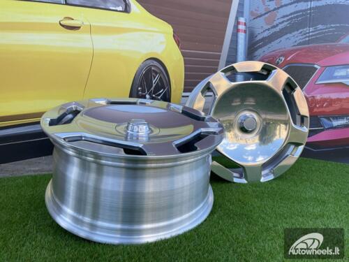 Ratlankis R22x10  5X112  ET  40  66.6  HD058  Full Polished (FPL)  For MER  (K7)  (FORGED (Rear+Front))