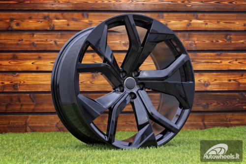 Ratlankis R22x10  5X112  ET  20  66.5  TX484  Black (BL)  For AUD  (K7)  (FORGED Q8)