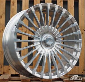 Ratlankis R23x11  5X112  ET  42  66.6  XFRGW618  (TX008)  Full Polished (FPL)  For MER  (K7)  (FORGED (Rear+Front))