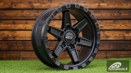 Ratlankis R18x9  6X139.7  ET  10  110.1  B5840  Black Half Matt (BLHM)  For 4X4  (K4)