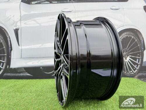 Ratlankis R18x8  5X120  ET  50  65.1  B1262  Black Polished (MB)  For VW  (Z6)  ((max 1250 kg))
