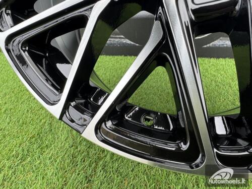 Ratlankis R18x8  5X120  ET  50  65.1  B1262  Black Polished (MB)  For VW  (Z6)  ((max 1250 kg))