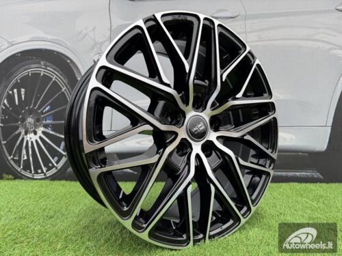 Ratlankis R18x8  5X120  ET  50  65.1  B1262  Black Polished (MB)  For VW  (Z6+Z1)  ((max 1250 kg))