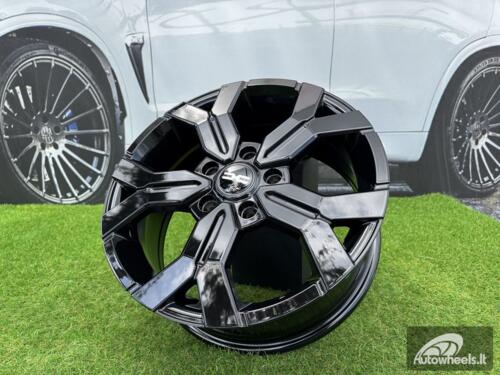 Ratlankis R16x6.5  4X100  ET  40  60.1  B1110  Black (BL)  For DACIA  (R)