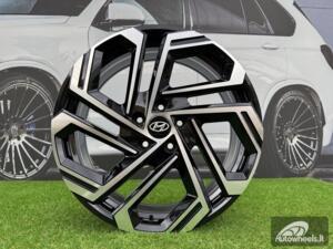 Ratlankis R18x7.5  5X114.3  ET  51  67.1  FBX345  Black Polished (MB)  For HYUND  (Z6)  (HYBRID FORGED)