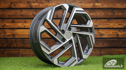 Ratlankis R19x7.5  5X114.3  ET  51  67.1  FBX345  Grey Polished (MG)  For HYUND  (Z6)  (HYBRID FORGED)