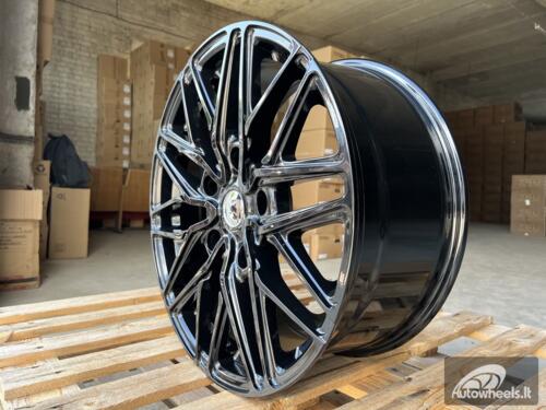 Ratlankis R18x8  5X120  ET  50  65.1  B1262  Black (BL)  For VW  (Z6)  ((max 1250 kg))