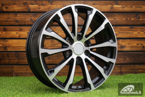 Ratlankis R17x7.5  6X139.7  ET  25  106.1  FBX075  Black Polished (MB)  For 4X4  (K3)  (HYBRID FORGED)