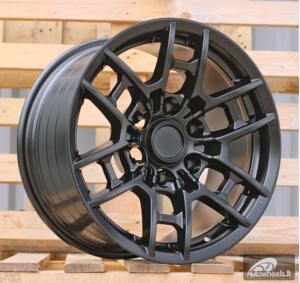 Ratlankis R17x9  6X139.7  ET  0  110.1  FBX147  Black Matt (BM)  For 4X4  (K3)  (HYBRID FORGED)