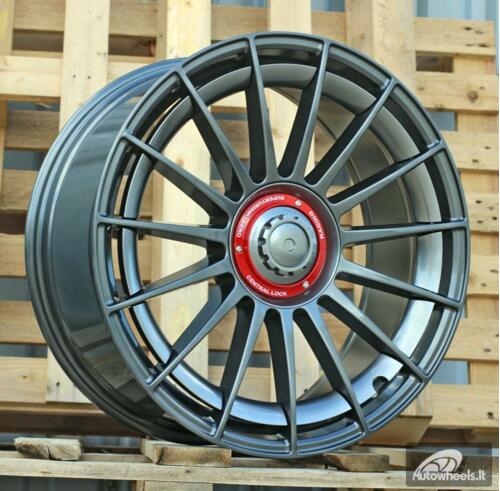 Ratlankis R19x8.5  5X112  ET  35  66.5  FBX298  Gun Metal (GM)  For RACIN  (Z5)  (HYBRID FORGED Style OZ)