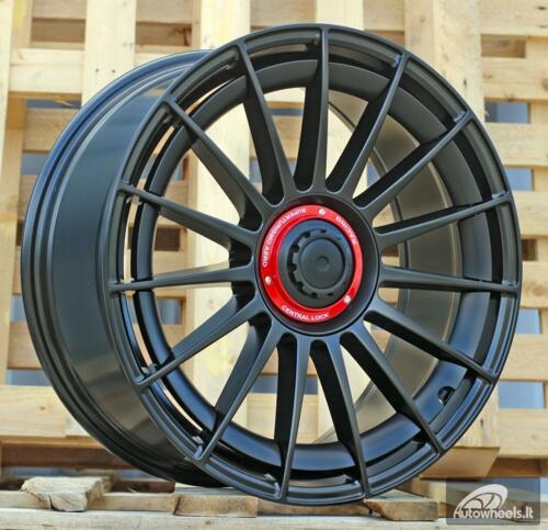 Ratlankis R19x8.5  5X112  ET  35  66.5  FBX298  Black Half Matt (BLHM)  For RACIN  (M+P2+Z5)  (HYBRID FORGED Style OZ)