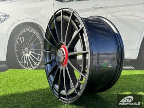 Ratlankis R18x8  10X108/114.3  ET  40  67.1  FBX298  Gun Metal (GM)  For RACIN  (Z5)  (HYBRID FORGED Style OZ)