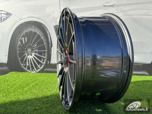 Ratlankis R18x8  10X108/114.3  ET  40  67.1  FBX298  Gun Metal (GM)  For RACIN  (Z5+Z7)  (HYBRID FORGED Style OZ)