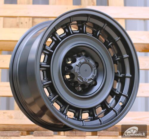 Ratlankis R17x8.5  6X139.7  ET  0  110.1  G235X  Black Matt (BM)  For 4X4  (K3)