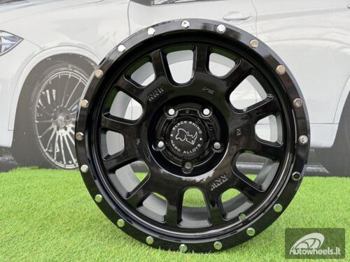Ratlankis R18x9  5X150  ET  18  110.1  JT034  Black (BL)  For 4X4  (M)