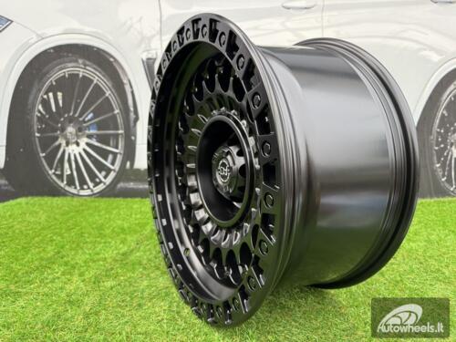 Ratlankis R18x9  6X139.7  ET  0  110.1  JT220  Black Matt (BM)  For 4X4  (K3)