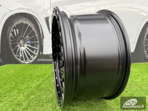 Ratlankis R16x8.5  6X114.3  ET  0  66.1  JT220  Black Matt (BM)  For 4X4  (K3)