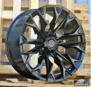 Ratlankis R16x8.5  6X139.7  ET  0  110.1  JT227  Gloss Black (GB)  For 4X4  (K3+K4)  (Milling)