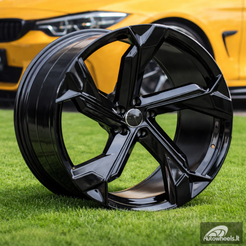 Ratlankis R23x10  5X112  ET  15  66.5  Y1201  (FBX150)  Black (BL)  For AUD  (Z5)  (HYBRID FORGED)