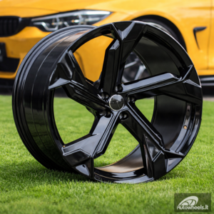 Ratlankis R23x10  5X112  ET  15  66.5  Y1201  (FBX150)  Black (BL)  For AUD  (Z5)  (HYBRID FORGED)