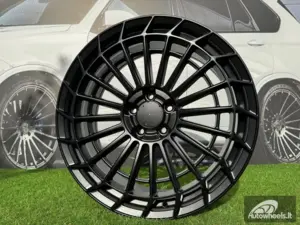 Ratlankis R20x8.5  5X112  ET  36  66.6  FBX162  Black Half Matt (BLHM)  For MER  (Z5)  (HYBRID FORGED)
