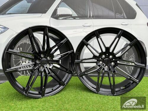 Ratlankis R19x8  5X112  ET  27  66.6  I0294  (FBX164)  Black (BL)  For BMW  (Z5+P2+Z6)  (HYBRID FORGED)