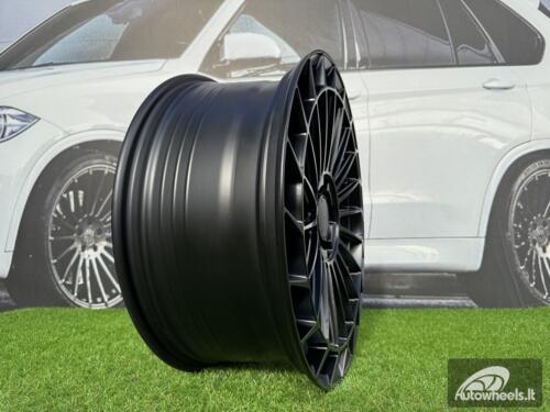 Ratlankis R18x8  5X112  ET  40  66.6  FBX162  (YF0359)  Black Half Matt (BLHM)  For MER  (Z6)  (HYBRID FORGED Rear+Front)