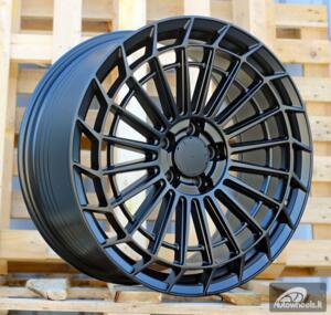 Ratlankis R18x8  5X112  ET  40  66.6  FBX162  (YF0359)  Black Half Matt (BLHM)  For MER  (Z6)  (HYBRID FORGED Rear+Front)