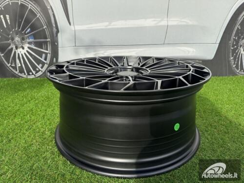 Ratlankis R18x9  5X112  ET  40  66.6  FBX162  (YF0359)  Black Half Matt (BLHM)  For MER  (Z6)  (HYBRID FORGED Rear+Front)