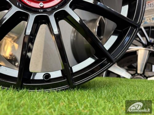 Ratlankis R17x7.5  5X112  ET  42  66.5  I0257  Black (BL)  For RACIN  (Z6)  (OZ Style)