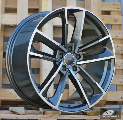 Ratlankis R19x8.5  5X112  ET  27  66.5  XFE81  (A5395)  Grey Polished (MG)  For AUD  (P)