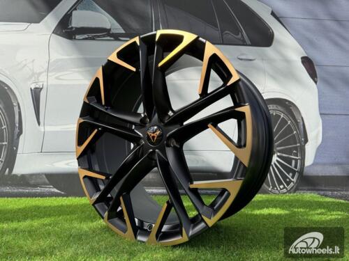 Ratlankis R19x8.5  5X112  ET  38  57.1  YF5719  Black Polished Half Matt Cooper (MBHMC)  For CUPRA  (Z6)  (HYBRID FORGED)