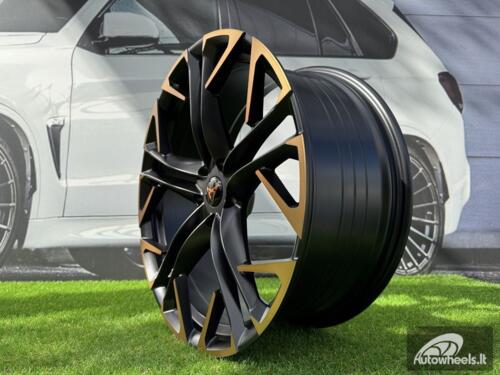 Ratlankis R19x8.5  5X112  ET  38  57.1  YF5719  Black Polished Half Matt Cooper (MBHMC)  For CUPRA  (Z6)  (HYBRID FORGED)