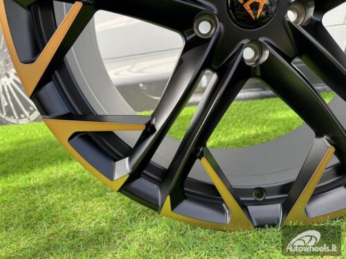 Ratlankis R19x8.5  5X112  ET  38  57.1  YF5719  Black Polished Half Matt Cooper (MBHMC)  For CUPRA  (Z6)  (HYBRID FORGED)