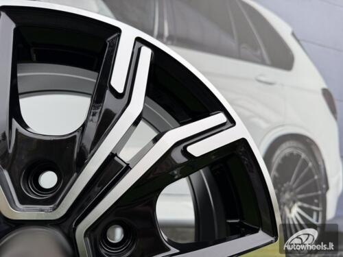 Ratlankis R16x6.5  5X160  ET  56  65.1  6408  Black Polished (MB)  For FORD  (P2+L1)  (HYBRID FORGED (max 1250kg))