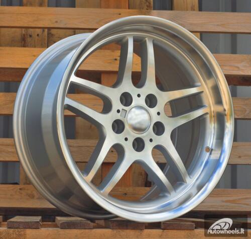 Ratlankis R19x10  5X120  ET  20  74.1  A5913  (JT141)  Machined Silver (MS)  For BMW  (Z3)  (Rear+Front)